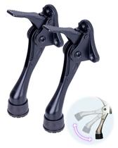 Batente de porta HA SHI One Touch Kickdown Heavy Duty 10 cm preto