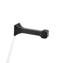 Batente de porta Khtumeware Heavy Duty Solid Rígido Fosco Preto x10