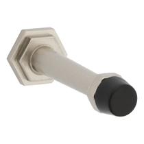 Batente de porta National Hardware N830-531 em níquel acetinado 7,5 cm Batente de porta National Hardware N830-531 em níquel acetinado 7,5 cm