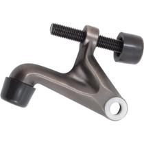 Batente de porta Stone Harbor Harbor Hardware, pino de dobradiça pesado, níquel antigo Batente de porta Stone Harbor Harbor Hardware, pino de dobradiça pesado, níquel antigo