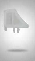 Batente Limitador Pedal Embreagem Plástico Branco Batente Limitador Pedal Embreagem Plástico Branco