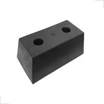 Batente Maciço Calço Borracha 210x80mm para Docas Pier e Caminhão