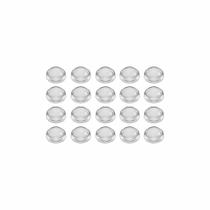 Batentes Anti-Impacto PU Autoadesivo 8 x 2,2mm 30 Peças - Engedom