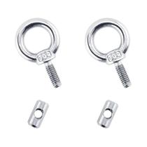 Batentes De Trilho De Toldo Em Aço Inoxidável Prateado Para Motorhome, Campervan, Caravana M4 X 12mm