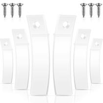 Batentes para Gaveta Ferraycle em PVC Transparente com Parafusos de Aço Inoxidável, 40 peças Batentes para Gaveta Ferraycle em PVC Transparente com Parafusos de Aço Inoxidável, 40 peças