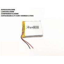 Bateria 1000 Mah 3,7 Gps,baba,brinquedos,rastreador,etc Bateria 1000 Mah 3,7 Gps,baba,brinquedos,rastreador,etc