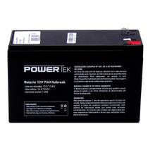 Bateria 12v 7a Central De Alarme E Cerca Elétrica Nobreak - POWERTEK / MULTILASER