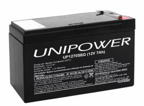 Bateria 12v/7ah Selada Alarme Nobreaks/up Up1270seg Unipower