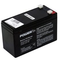 Bateria 12v 7ah Selada Central Alarme Nobreak Cerca Elétrica - POWERTEK / UNIPOWER / WEG