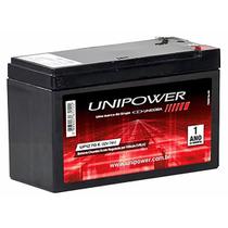 Bateria 12V 7Ah Selada para Nobreak Sistema de Segurança e Alarme VRLA Unicoba Unipower UP1270E