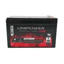 Bateria 12V 9Ah Selada para Nobreaks Alarmes e Sistemas de Segurança Unicoba Unipower UP1290