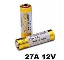 Bateria 12v alcalina para alarme portão 27a cartela