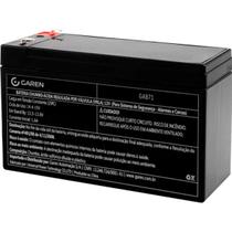 Bateria 12v selada p/ alarme e cerca eletrica chumbo-acida (vrla) 12v 5 ah ~ 6 ah garen