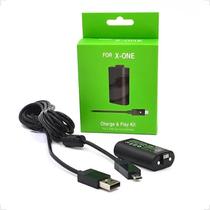 Bateria 1400mah Recarregável Para Controle Compatível Xbox One S/X Cabo Micro Usb V8