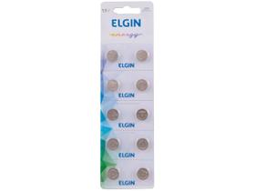 Bateria 1,5V Alcalina Elgin AG10/LR54 10 Unidades Bateria 1,5V Alcalina Elgin AG10/LR54 10 Unidades
