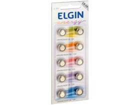 Bateria 1,5V Alcalina Elgin AG10/LR54 10 Unidades Bateria 1,5V Alcalina Elgin AG10/LR54 10 Unidades