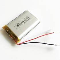 Bateria 1800 Mah 3 Fios 3,7v Grossa 10mm X 34mm X 50mm Nov Bateria 1800 Mah 3 Fios 3,7v Grossa 10mm X 34mm X 50mm Nov