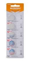 BATERIA 2032 ALFACELL CR2032 cartela de Bateria Lithium C/5