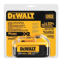 Bateria 20V Max Li-Ion Premium Xr 4.0Ah Dcb204-B3 Dewalt Bateria 20V Max Li-Ion Premium Xr 4.0Ah Dcb204-B3 Dewalt