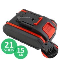 Bateria 21V 1.5Ah Li-Ion Compatível com Diversas Ferramentas Elétricas BATLUATEK21V15A Bateria 21V 1.5Ah Li-Ion Compatível com Diversas Ferramentas Elétricas BATLUATEK21V15A