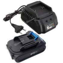 Bateria 21V 2.0Ah Li-Ion com Fonte 21V 2A Bivolt Universal KIT111 KIT112 Bateria 21V 2.0Ah Li-Ion com Fonte 21V 2A Bivolt Universal KIT111 KIT112