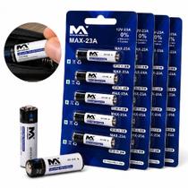 Bateria 23a pilha alcalina 12v kit 20 unidades pack 4 cartelas a23 v23 controle portao alarme carro controle remoto lant Bateria 23a pilha alcalina 12v kit 20 unidades pack 4 cartelas a23 v23 controle portao alarme carro controle remoto lant