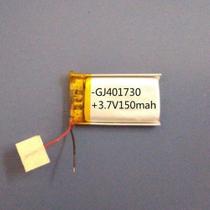 Bateria 3.7v 150 Mah 4mm X17mm X30mm 2 Fios 401730 Bateria 3.7v 150 Mah 4mm X17mm X30mm 2 Fios 401730