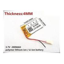 Bateria 3.7v 200mah Mp3 Mp4 Alto Falantes Bluetooth Fones R