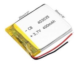 Bateria 3.7v 400 Mah 35mm X 30mm X 4mm 403035 2 Fios -