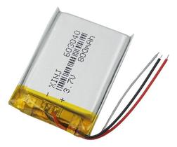 Bateria 3.7v 800 Mah 6mm X30mm X40mm 3 Fios 603040 Bateria 3.7v 800 Mah 6mm X30mm X40mm 3 Fios 603040