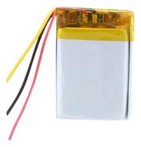 Bateria 3 Fios 3.7v 800 Mah 8mm X25mm X35mm 802535