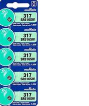 Bateria 317 Sr516Sw Sony Cartela 5 Unidades Pilha 1.55V