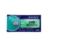 Bateria 346 SR712SW Sony / Murata Cartela C/1 Pilha 1.55V