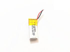 Bateria 360821 com 50mah 3,6mmx08mmx21mm 2 fios 3,7v