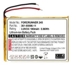 Bateria 361-00086-11 Compativel Com Forerunner 245 / 645