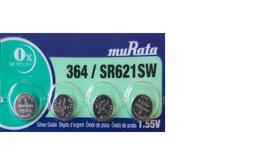 Bateria 364 SR 621SW Sony/Murata Botão Relógio Cartela 4 Un