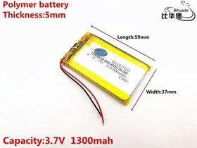 Bateria 3,7v 1300mah Gps 2 Fios Baba Caixa De Som Brinqued