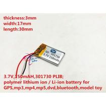 Bateria 3,7v 150mah Caneta Gravador Mp3 Mp4 Pendrive