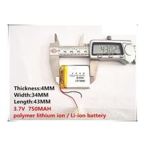 Bateria 3,7v 750 Mah Gps Mp3 Rastreador Brinquedo Bateria 3,7v 750 Mah Gps Mp3 Rastreador Brinquedo