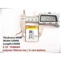 Bateria 3,7v 750 Mah Mp3 APARELHO Nwz-e473 Bateria 3,7v 750 Mah Mp3 APARELHO Nwz-e473