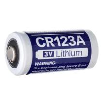 Bateria 3V CR123A P/ Alarme e lanternas de LED e Brinquedos Golden Power Bateria 3V CR123A P/ Alarme e lanternas de LED e Brinquedos Golden Power