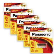 Bateria 3V Cr123a Panasonic Power C/5 Pilhas