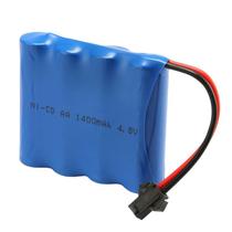 Bateria 4.8v 1400mah Aa Ni-cd Conector Futaba Recarregável