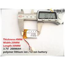 Bateria 402030 +3 7v 200mah Everest 300 - Jyzm Mp3 Mp4