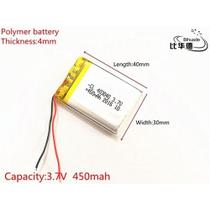 Bateria 450 Mah 3,7 Pequena Gps,baba,brinquedos,rastreador C Bateria 450 Mah 3,7 Pequena Gps,baba,brinquedos,rastreador C