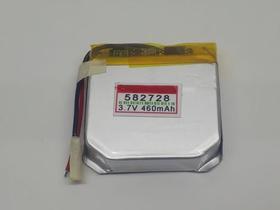 Bateria 460 Mah 3,7v 2 Fios 5,8mm X 27mm X 28mm - Bateria 460 Mah 3,7v 2 Fios 5,8mm X 27mm X 28mm -