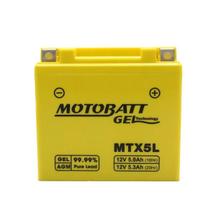 Bateria 5ah Motobatt Gel Mtx5l Crf 230 Crf 250f Titan 150 Bros 150