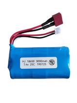 Bateria 7.4V 3000mAh SG 116 12428 12423 10428 A959B A969B Q46 Carrinho Avião Barco