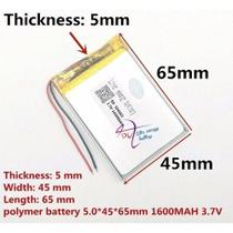Bateria 7 Polegadas 1600mah Com 2 Fios 3,7v Gps Bateria 7 Polegadas 1600mah Com 2 Fios 3,7v Gps
