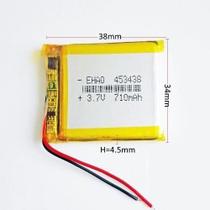 Bateria 710 Mah E 3,7v 4,5mm X 34mm X 38mm 2 Fios